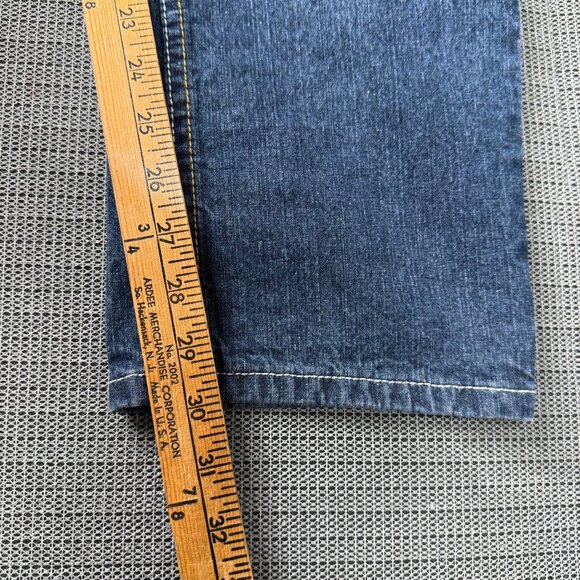 M. Gordon Mens Size W36 L30 Blue Slim Straight Denim Jeans - Picture 6 of 10